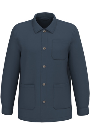 Gewaschene nachhaltige Herren-Workerjacke