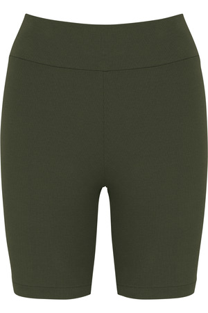 Umweltfreundliche Ripp-Shorts für Damen