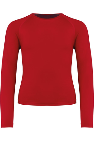 Kinder Langarm Doppelhaut T-Shirt. Schnelltrocknend