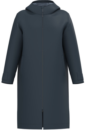 Langer, gefütterter Unisex-Sherpa-Parka