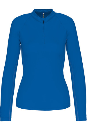 Damen-Runningshirt mit 1/4-Reißverschluss