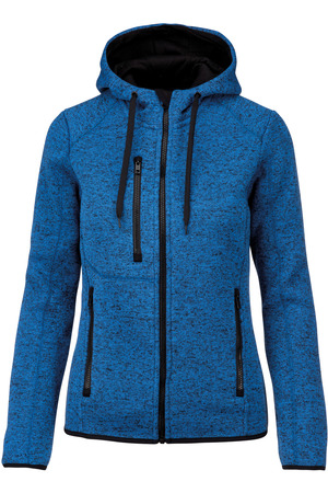 Damen-Hoodie aus Chiné