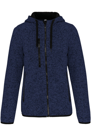 Damen-Hoodie aus Chiné