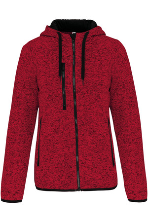 Damen-Hoodie aus Chiné