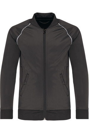 Trainingsjacke mit Reißverschluss und Paspel für Kinder