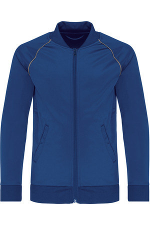 Trainingsjacke mit Reißverschluss und Paspel für Kinder
