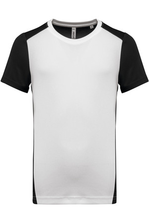 Zweifarbiges umweltfreundliches Sport-T-Shirt für Herren