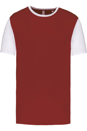 Zweifarbiges Kurzarmtrikot für Erwachsene