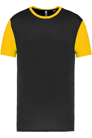 Zweifarbiges Kurzarmtrikot für Kinder