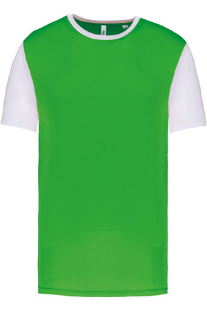 Zweifarbiges Kurzarmtrikot für Kinder