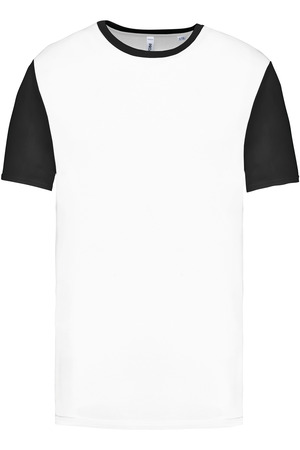 Zweifarbiges Kurzarmtrikot für Kinder