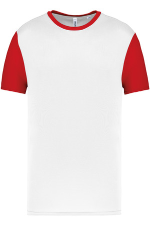 Zweifarbiges Kurzarmtrikot für Kinder