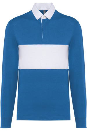 Rugby-Polohemd mit langen Ärmeln