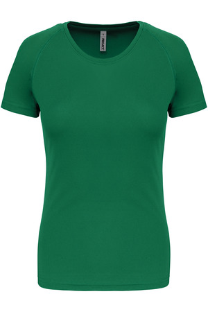 Damen Basic Sport Funktionsshirt Kurzarm