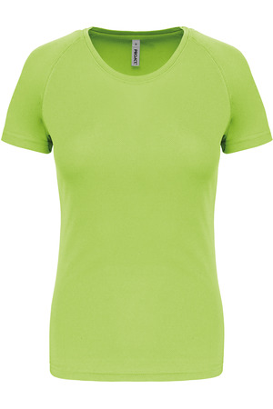 Damen Basic Sport Funktionsshirt Kurzarm