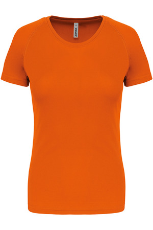Damen Basic Sport Funktionsshirt Kurzarm