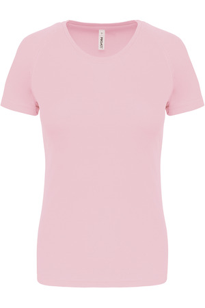 Damen Basic Sport Funktionsshirt Kurzarm