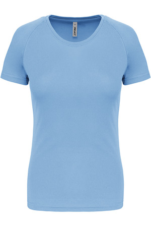 Damen Basic Sport Funktionsshirt Kurzarm