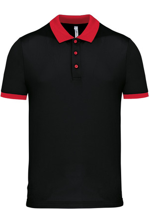 Herren Performance Piqué-Polohemd