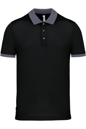 Herren Performance Piqué-Polohemd