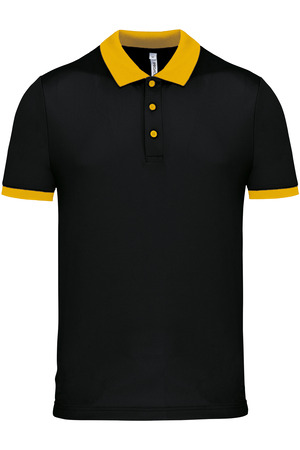 Herren Performance Piqué-Polohemd