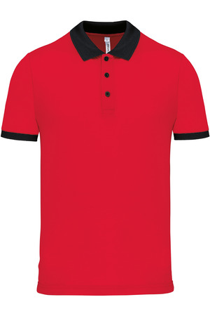 Herren Performance Piqué-Polohemd