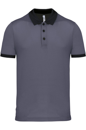 Herren Performance Piqué-Polohemd