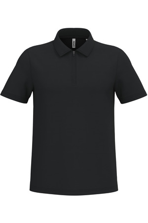 Herren Sport-Poloshirt mit 1/4-Reißverschluss