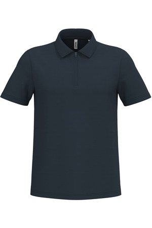 Herren Sport-Poloshirt mit 1/4-Reißverschluss