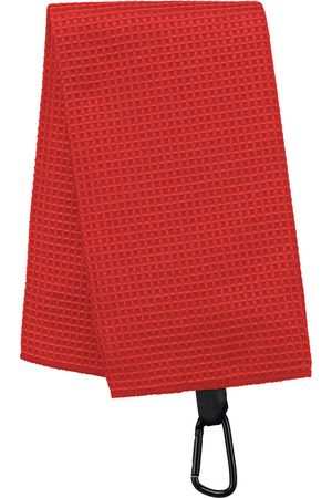 Golf-Handtuch mit Wabenstruktur