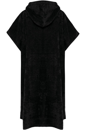 Unisex-Frottee-Poncho mit Kapuze