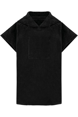 Kinder-Frottee-Poncho mit Kapuze