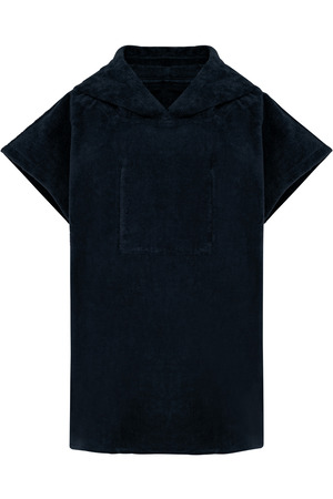 Kinder-Frottee-Poncho mit Kapuze