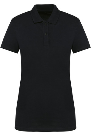 Supima® Damen-Polohemd mit kurzen Ärmeln