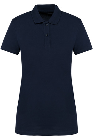Supima® Damen-Polohemd mit kurzen Ärmeln