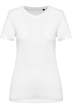 Supima® Damen-T-Shirt mit Rundhalsausschnitt und kurzen Ärmeln