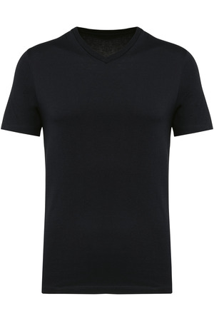 Supima® Herren-T-Shirt mit V-Ausschnitt und kurzen Ärmeln