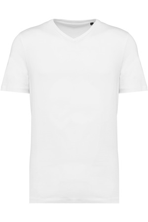 Supima® Herren-T-Shirt mit V-Ausschnitt und kurzen Ärmeln