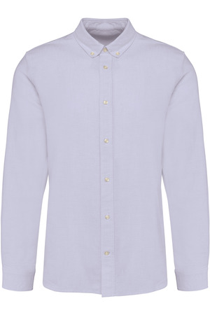 Oxford-Herrenhemd mit langen Ärmeln