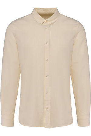 Oxford-Herrenhemd mit langen Ärmeln