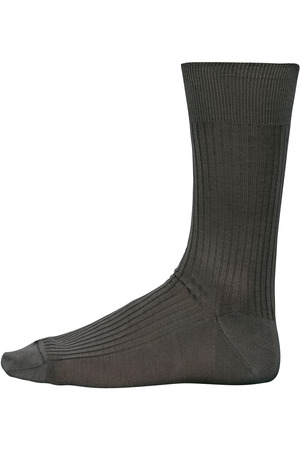 4 x 2 Fil d'Écosse Herrensocken aus Baumwollripp