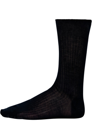 4 x 2 Fil d'Écosse Herrensocken aus Baumwollripp