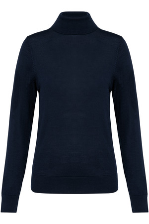 Merino-Damenpullover mit Rollkragen