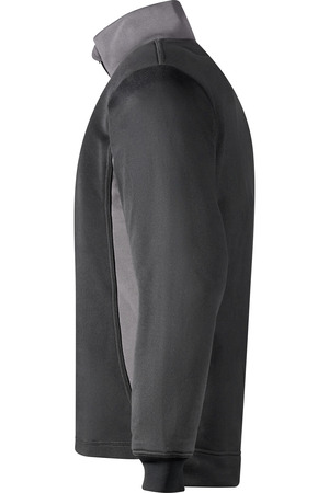 Unisex-Sweatshirt mit Reißverschlusskragen