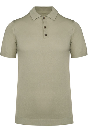 Umweltfreundliches Herren-Polohemd aus Strick