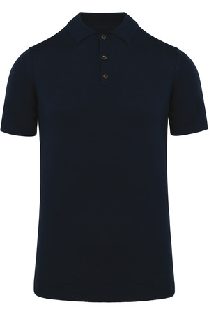 Umweltfreundliches Herren-Polohemd aus Strick