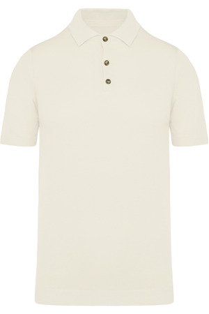 Umweltfreundliches Herren-Polohemd aus Strick