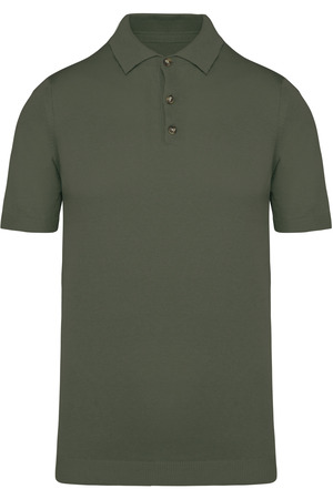 Umweltfreundliches Herren-Polohemd aus Strick