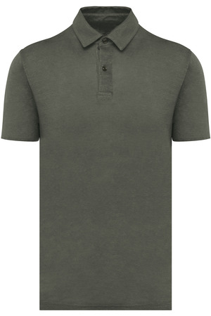 Herren-Polohemd aus Leinen