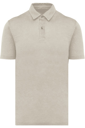 Herren-Polohemd aus Leinen